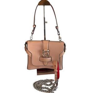 💎✨BEAUTIFUL✨💎 Authentic Christian Louboutin Rubylou Leather Beige Bag